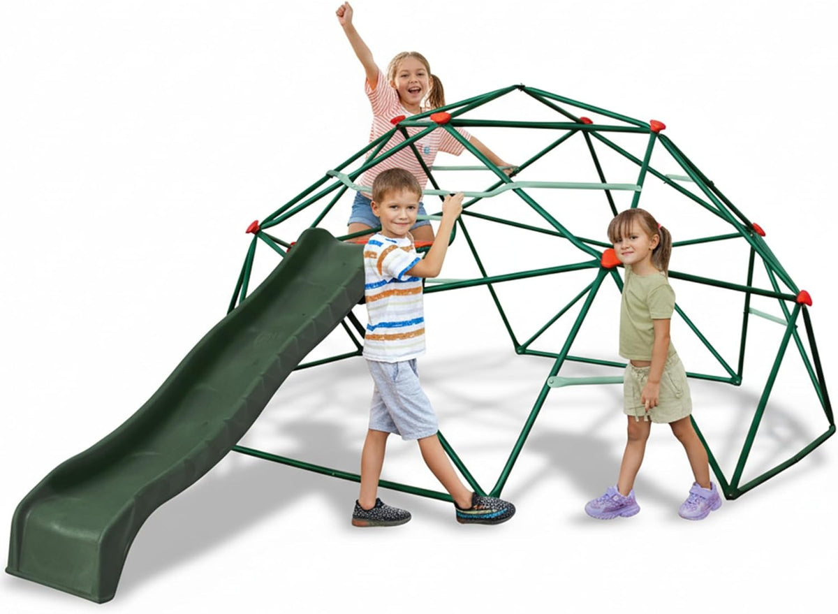 Plum Climbing Dome - Jungle Gym, Kids Outdoor Play Equipment, Monkey Bars for Kids, Durable, 3+