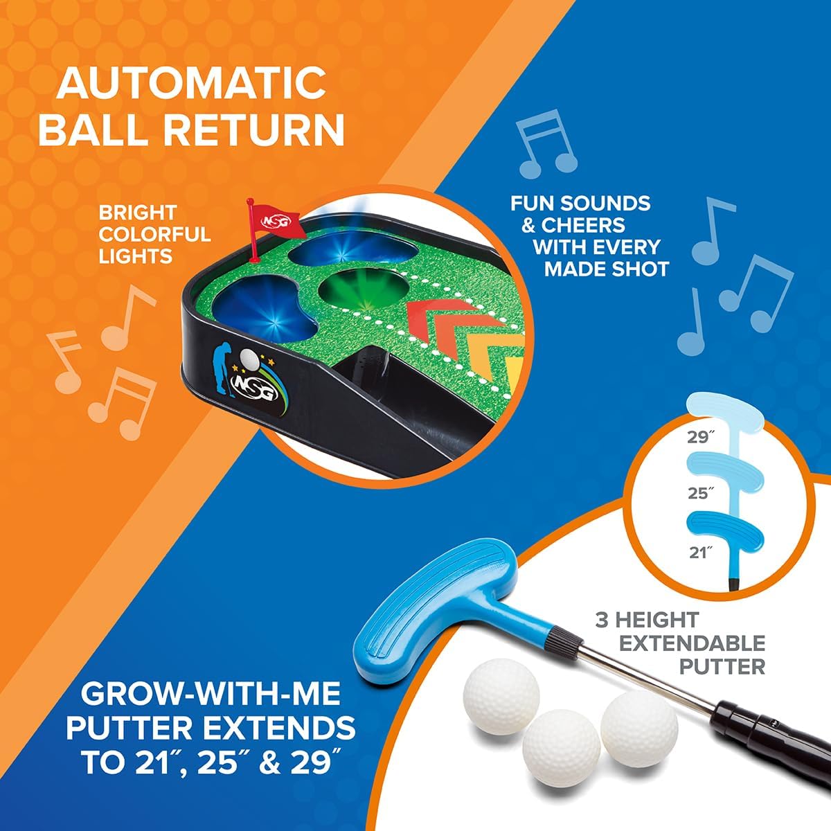 NSG Electronic Mini Golf Putting Game
