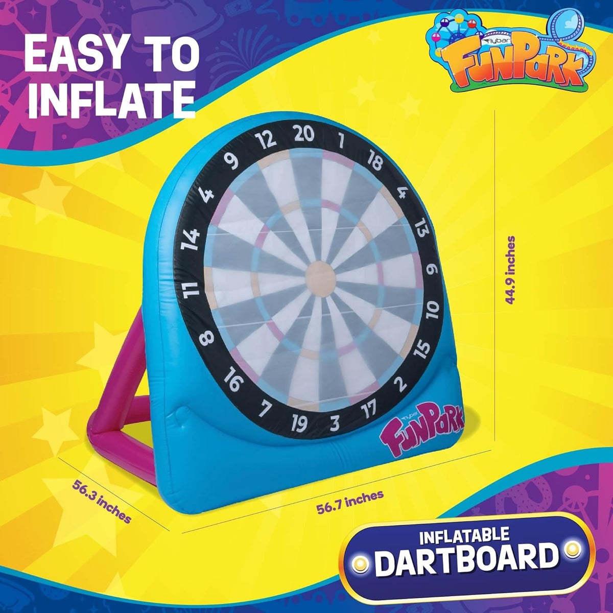 FunPark Giant Inflatable Dartboard Game