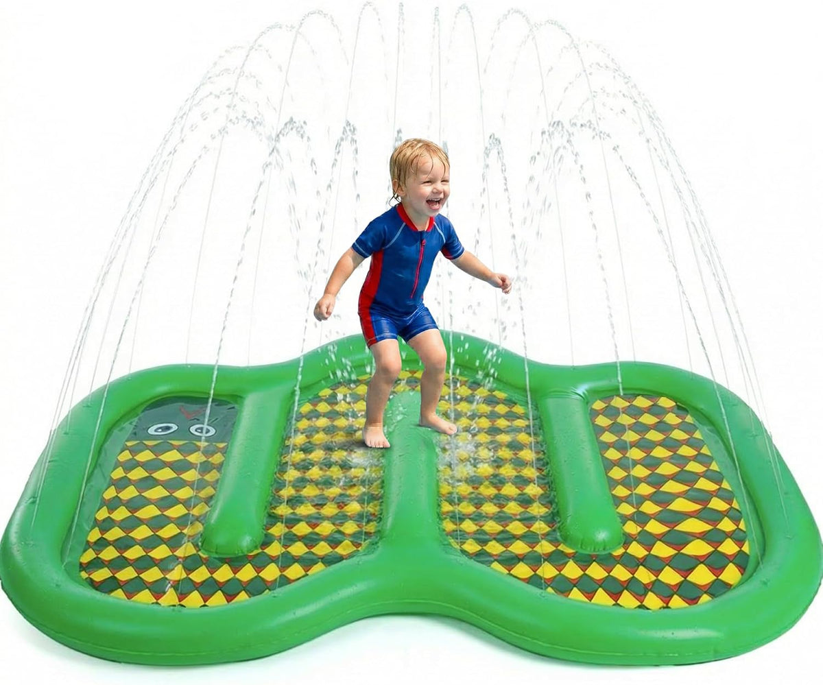 Playland Splash Pad for Kids & Dogs, Non-Slip, Ages 1-3