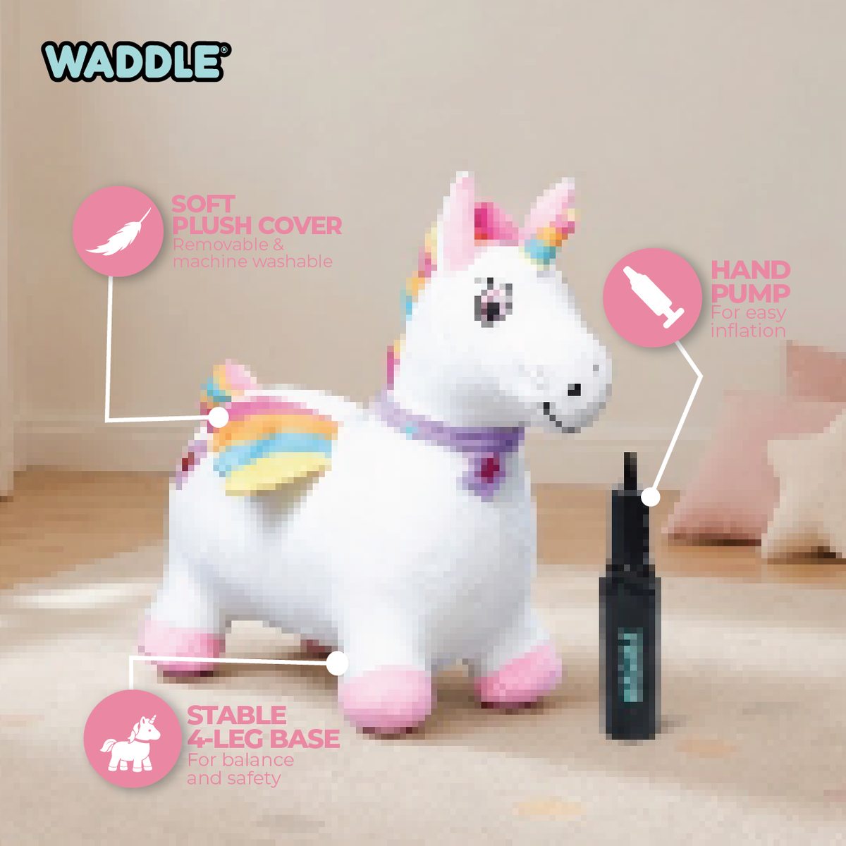 Disney Plush Animal Hopper