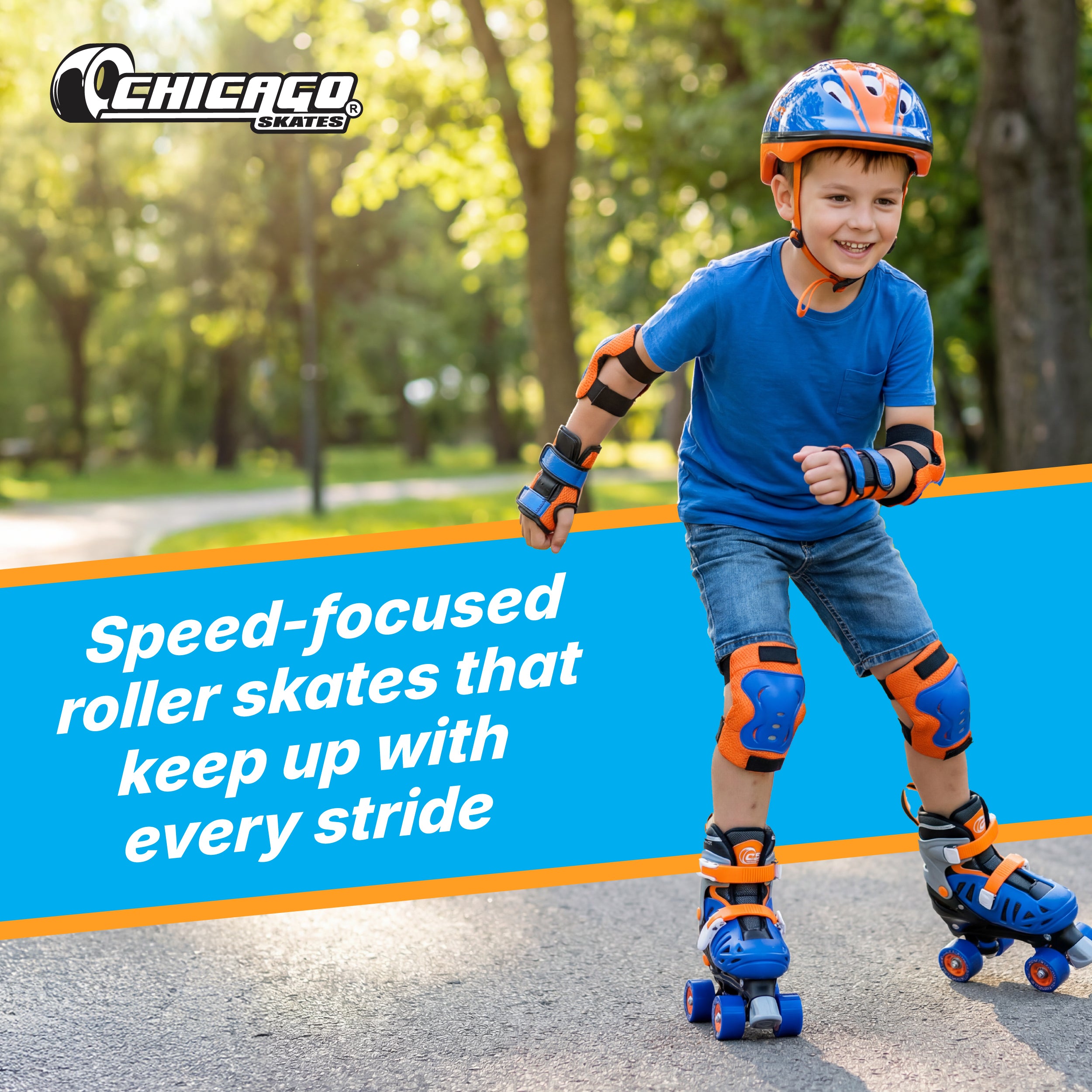 Chicago Skates Adjustable Quad Roller Skate