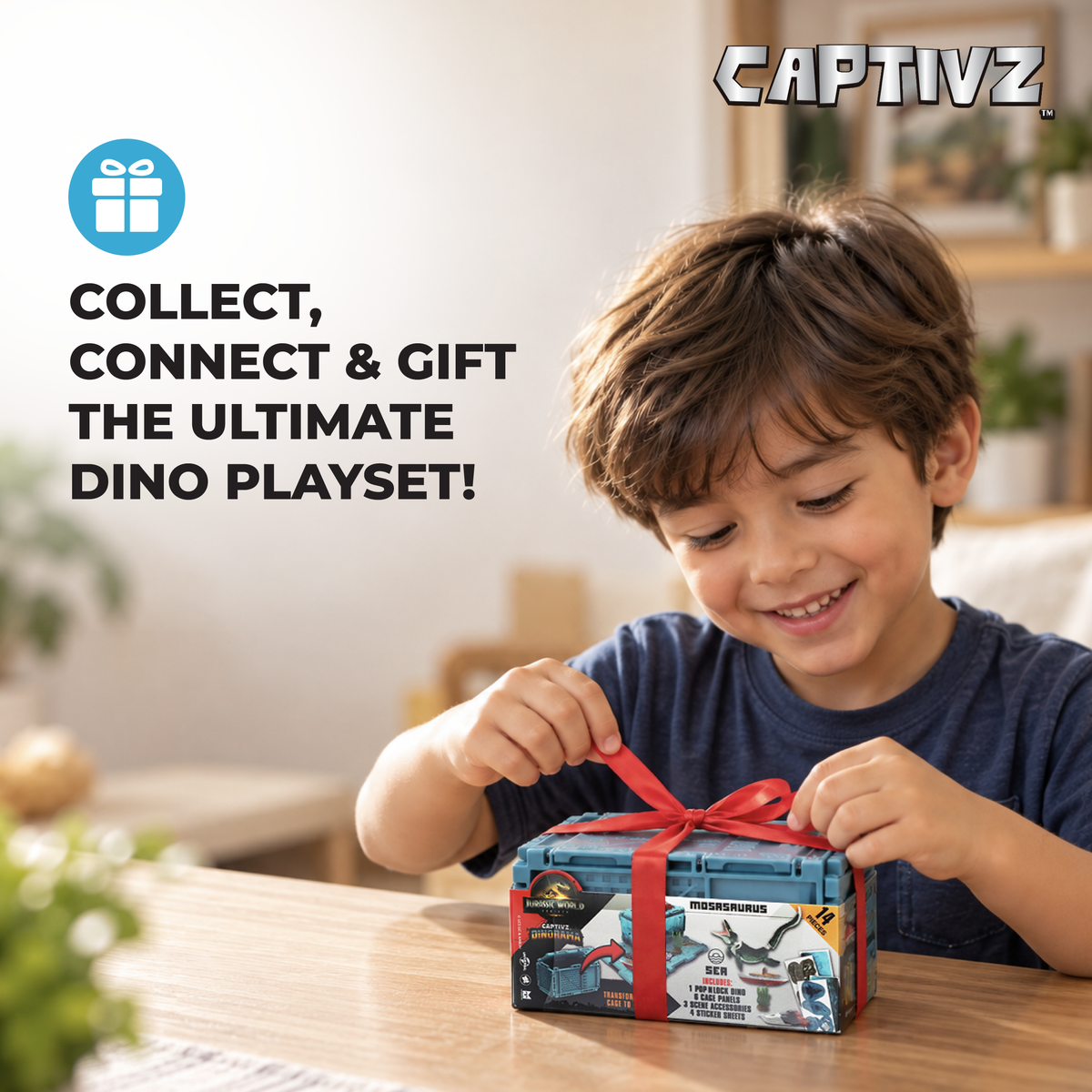 Jurassic World Dinorama Dinosaur Toys Playset for Kids Ages3+