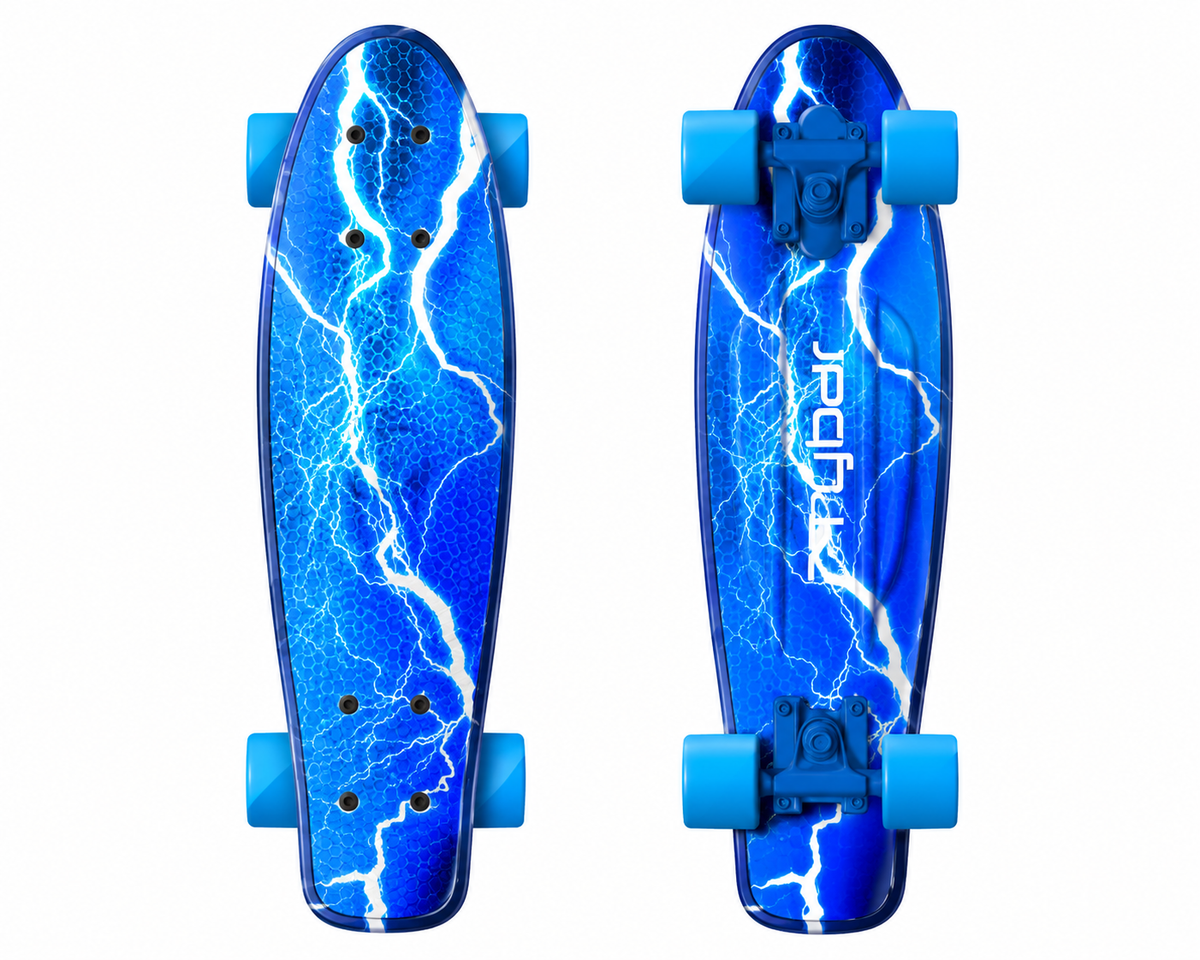 Flybar 22 Inch Kids Skateboard – Mini Cruiser Skateboards for Kids Ages 6-12, Outdoor Toys, Lightweight, Durable, Non-Slip Deck, ABEC-7 Bearings, Holds up to 175 lbs