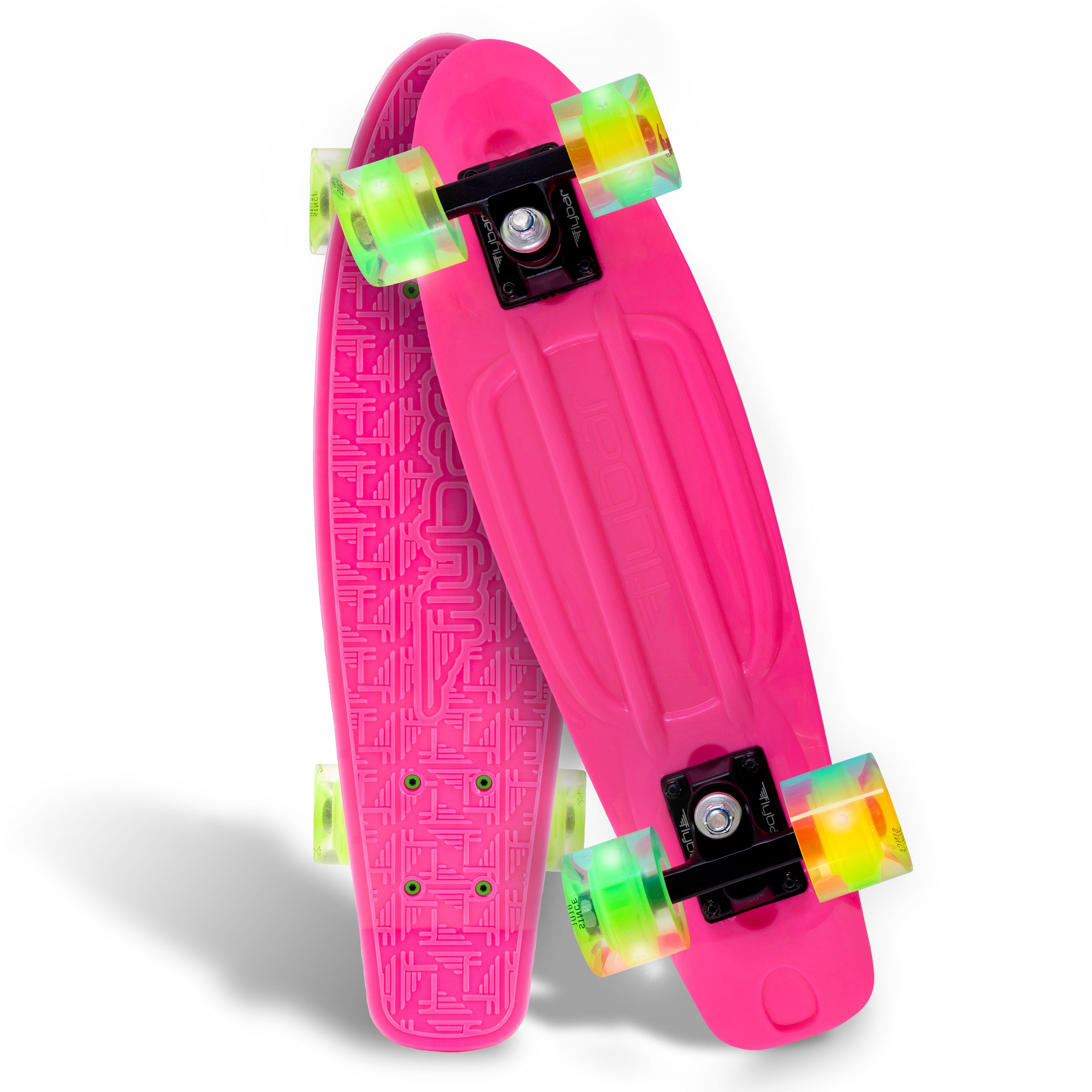 Flybar 22 Inch Kids Skateboard – Mini Cruiser Skateboards for Kids Ages 6-12, Outdoor Toys, Lightweight, Durable, Non-Slip Deck, ABEC-7 Bearings, Holds up to 175 lbs