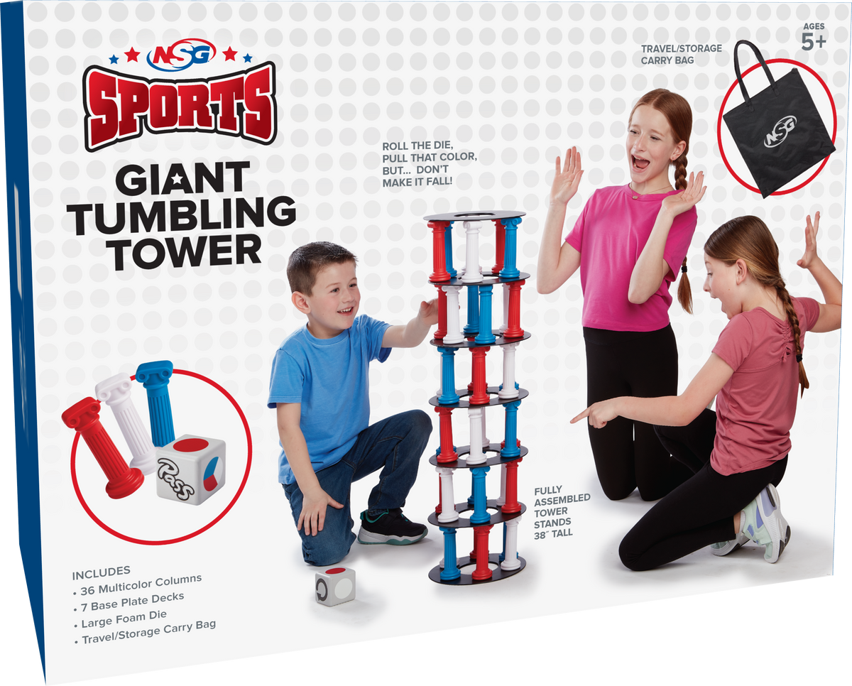NSG Giant Tumbling Tower Game - NSG Products