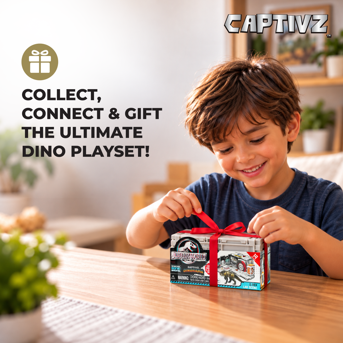 Jurassic World Dinorama Dinosaur Toys Playset for Kids Ages3+