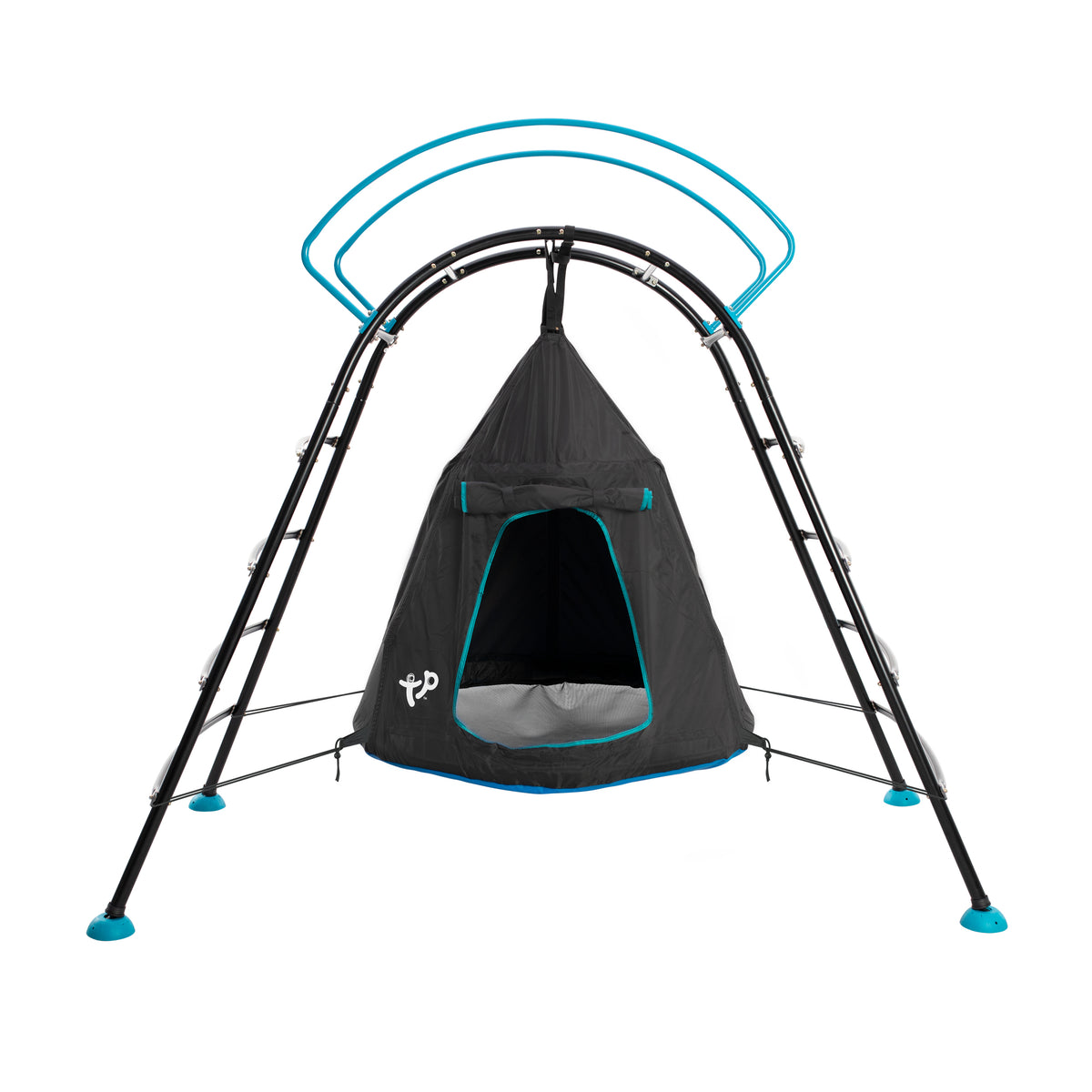 TP Toys Backyard UFO Climber with Hanging Play Den