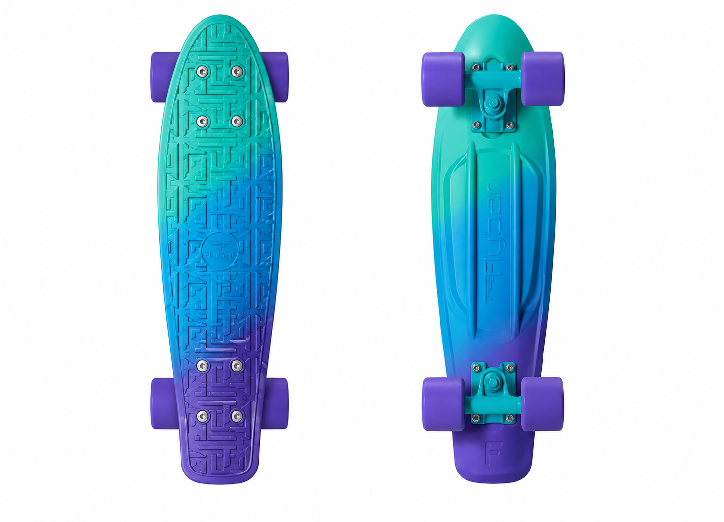 Flybar 22 Inch Kids Skateboard – Mini Cruiser Skateboards for Kids Ages 6-12, Outdoor Toys, Lightweight, Durable, Non-Slip Deck, ABEC-7 Bearings, Holds up to 175 lbs