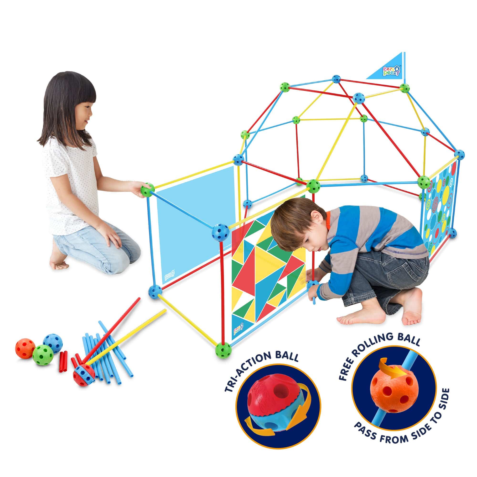 Eezy Peezy Connect N Build - 139 Piece Set - NSG Products