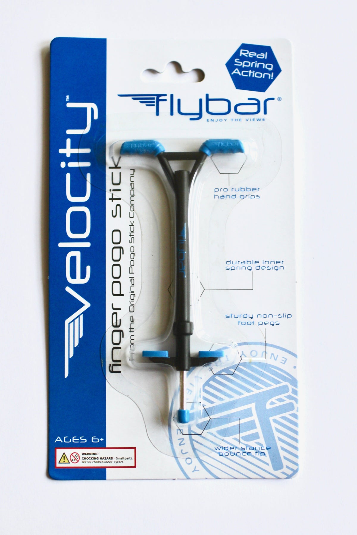 Flybar Mini Velocity Finger Pogo Stick – Real Spring Action