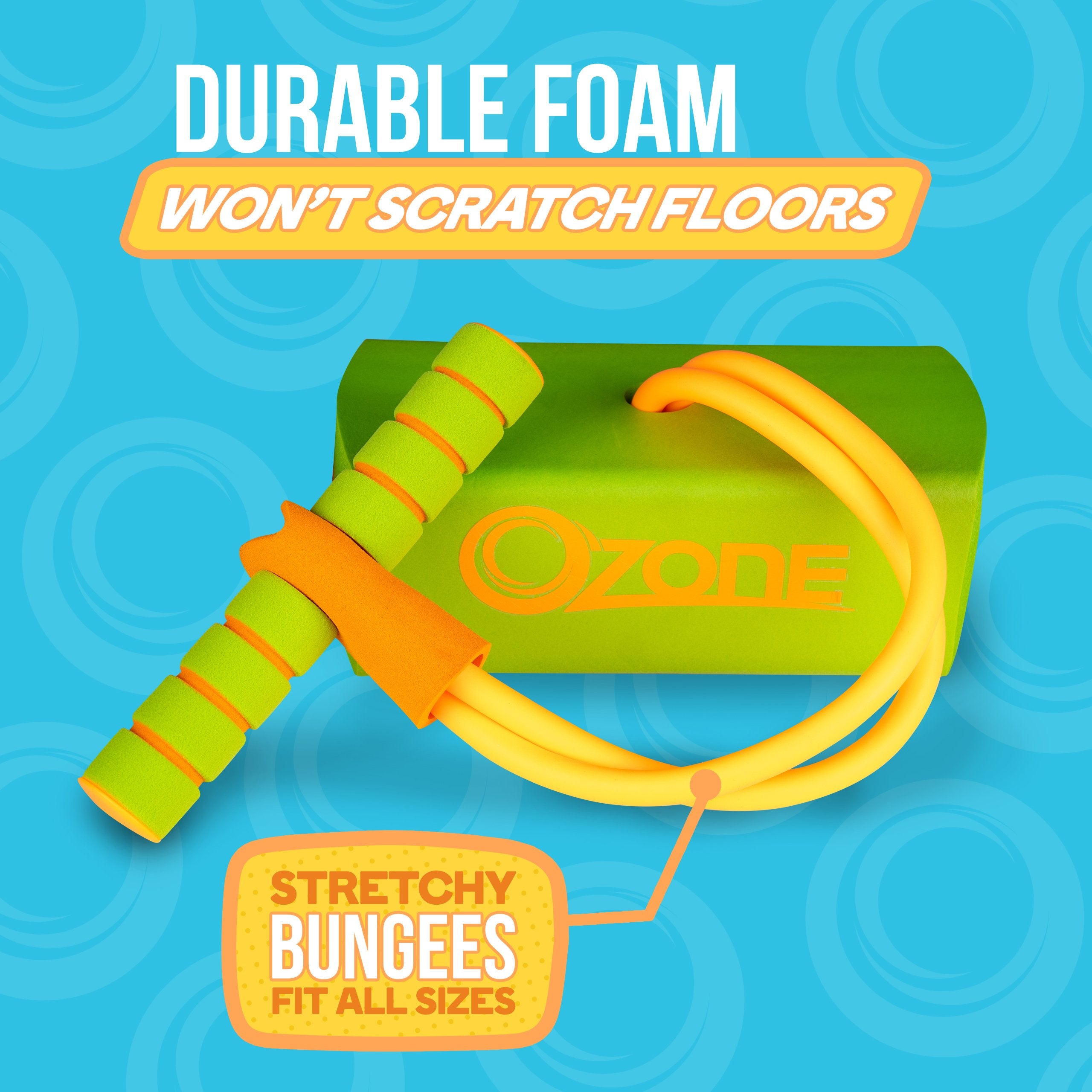 Ozone Jump & Squeak Pogo Hopper, Ages 3 & Up, 250 pounds