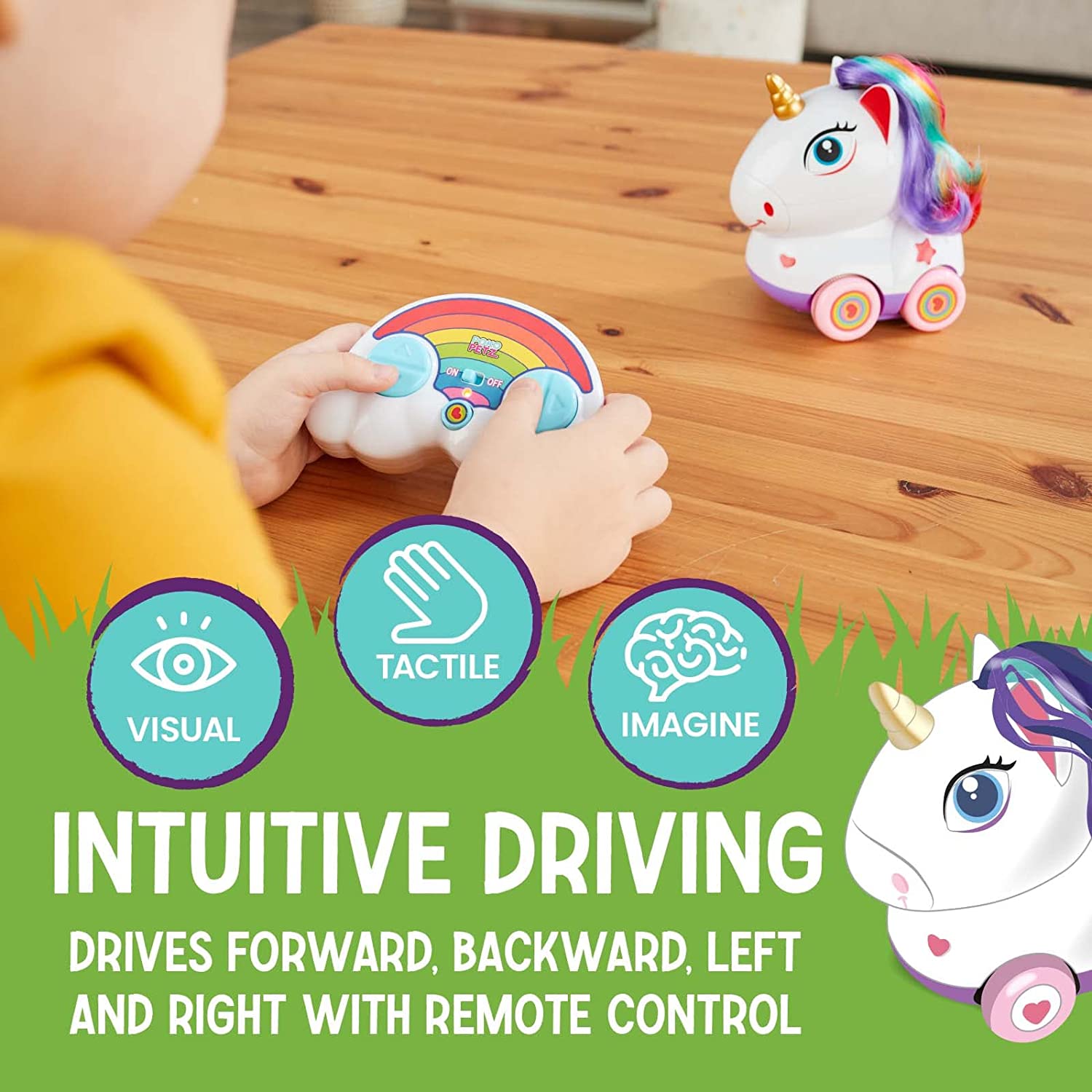 Poko Petz Remote Control RC Car Toys for Boys and Girls - 2.4GH Electronic Pet
