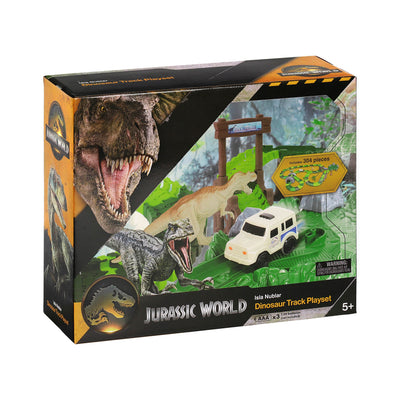 Jurassic World Dinosaur Toys, Create A Dinosaur World Road Race, Dino Track Playset for Kids Ages 5+