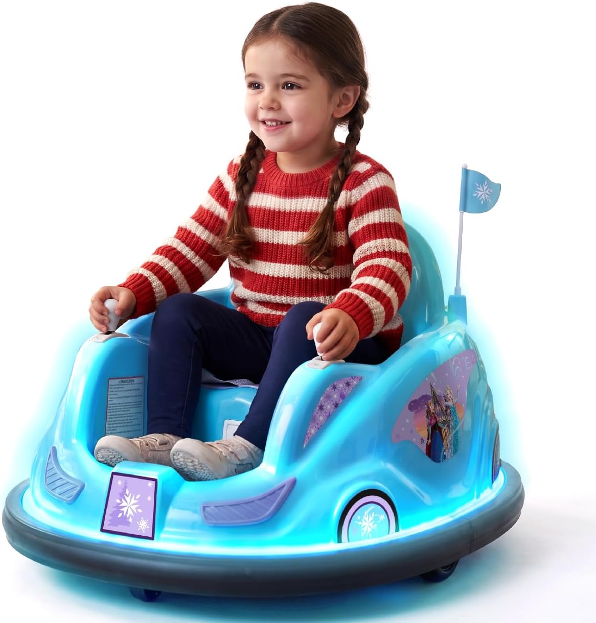 Kid Trax Disney 6V V2 Glow Bumper Car