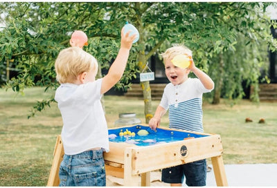 Plum® Build & Splash Wooden Sand and Water Table with Cover