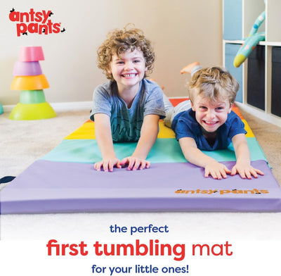 Antsy Pants Tumbling Mat for Kids, 5-Fold Gymnastics Mat