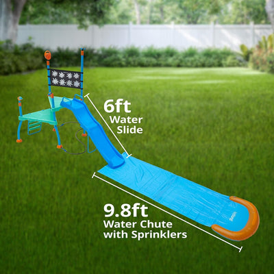Plum Play Kids Outdoor Water Slide Play Equipment (Shower Tower)
