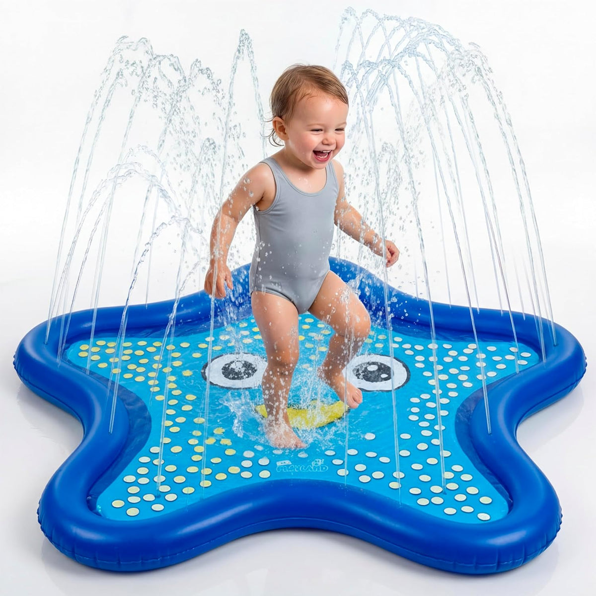 Playland Splash Pad for Kids & Dogs, Non-Slip, Ages 1-3