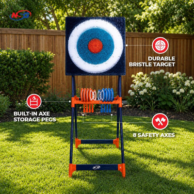 Axe Throw Target Game Set