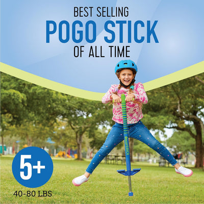 Original Foam Maverick Pogo Stick, Kids Ages 5+, 40-80lbs