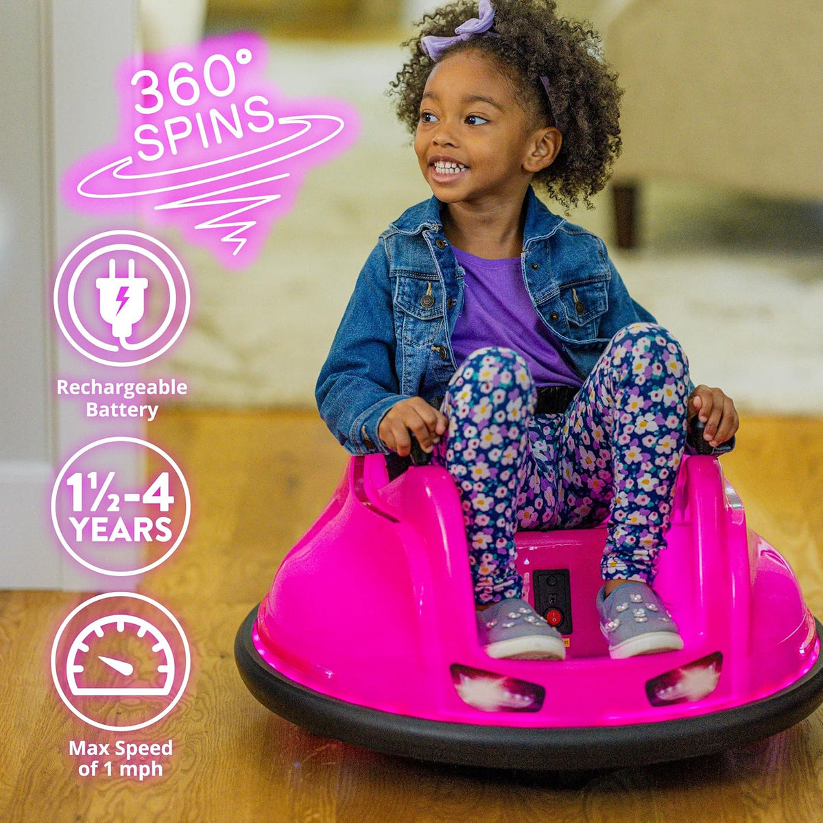 6V Glow Bumper Car