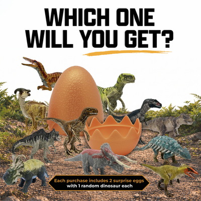 Jurassic World Captivz 2-Pack Surprise Eggs for Kids Ages 3+