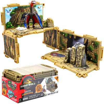 Jurassic World Dinorama Dinosaur Toys Playset for Kids Ages3+