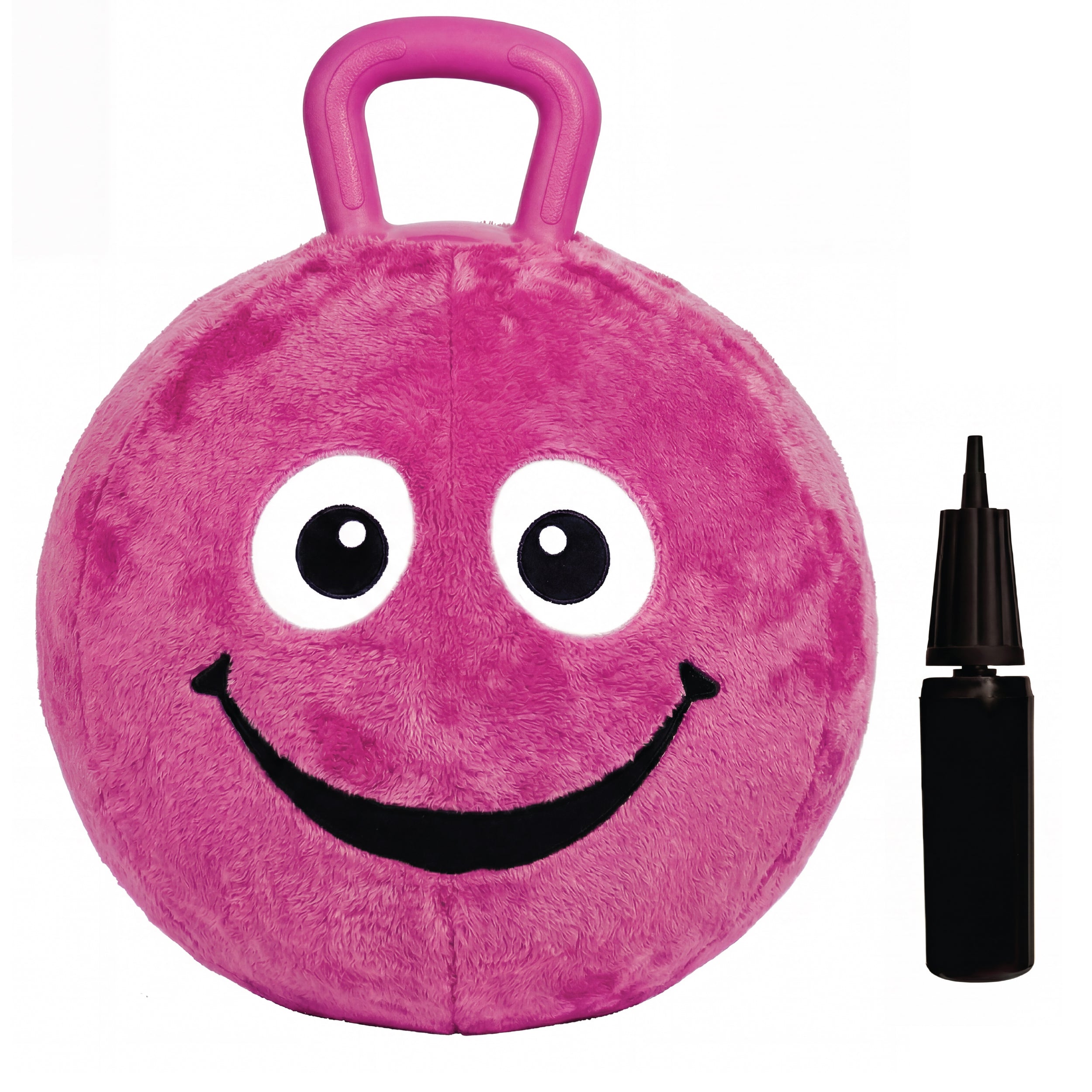 Flybar Hopper Ball for Kids, Plush  Inflatable Hippity Hop Bounce Ball w/ Handle, Ages 6+