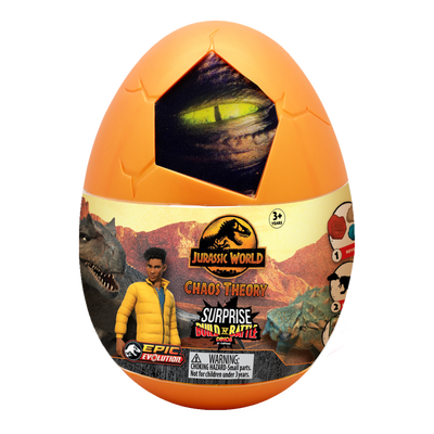 Jurassic World Captivz Surprise Egg Playset for Kids Ages 3+