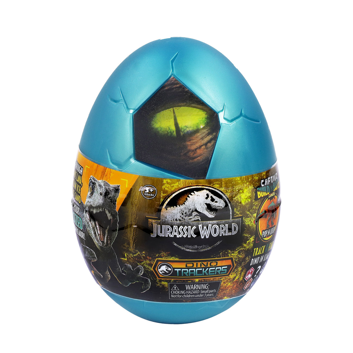 Jurassic World Captivz Surprise Egg Playset for Kids Ages 3+