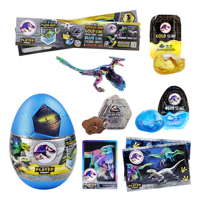 Jurassic World Captivz Surprise Egg Playset for Kids Ages 3+