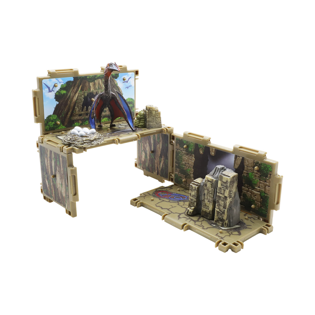 Jurassic World Dinorama Dinosaur Toys Playset for Kids Ages3+