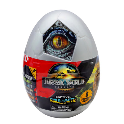 Jurassic World Captivz Surprise Egg Playset for Kids Ages 3+