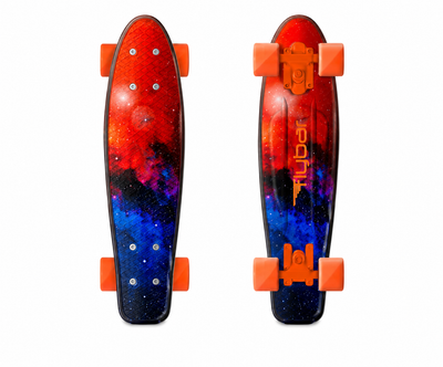 Flybar 22 Inch Kids Skateboard – Mini Cruiser Skateboards for Kids Ages 6-12, Outdoor Toys, Lightweight, Durable, Non-Slip Deck, ABEC-7 Bearings, Holds up to 175 lbs