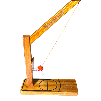Island Time Sports Ring Toss Game - Outdoor Yard Beach Games for Adults and Family, Hook and Ring Games with String and Hooks for Indoor/Outdoor Use (1 Player Tabletop)