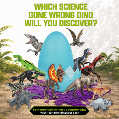Jurassic World Captivz 2-Pack Surprise Eggs for Kids Ages 3+