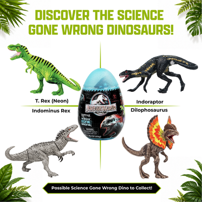 Jurassic World Captivz 2-Pack Surprise Eggs for Kids Ages 3+