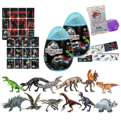 Jurassic World Captivz 2-Pack Surprise Eggs for Kids Ages 3+