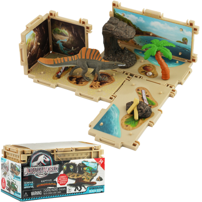 Jurassic World Dinorama Dinosaur Toys Playset for Kids Ages3+