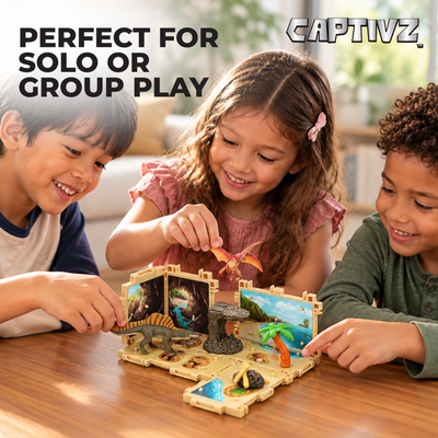 Jurassic World Dinorama Dinosaur Toys Playset for Kids Ages3+