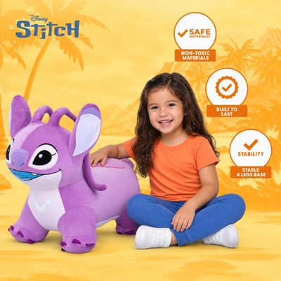 Waddle Plush Unicorn Hopper, Ages 2+, Inflatable, Washable Cover