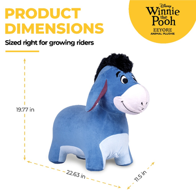 Waddle Plush Unicorn Hopper, Ages 2+, Inflatable, Washable Cover