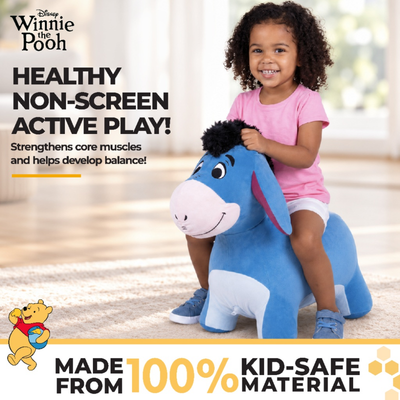 Waddle Plush Unicorn Hopper, Ages 2+, Inflatable, Washable Cover