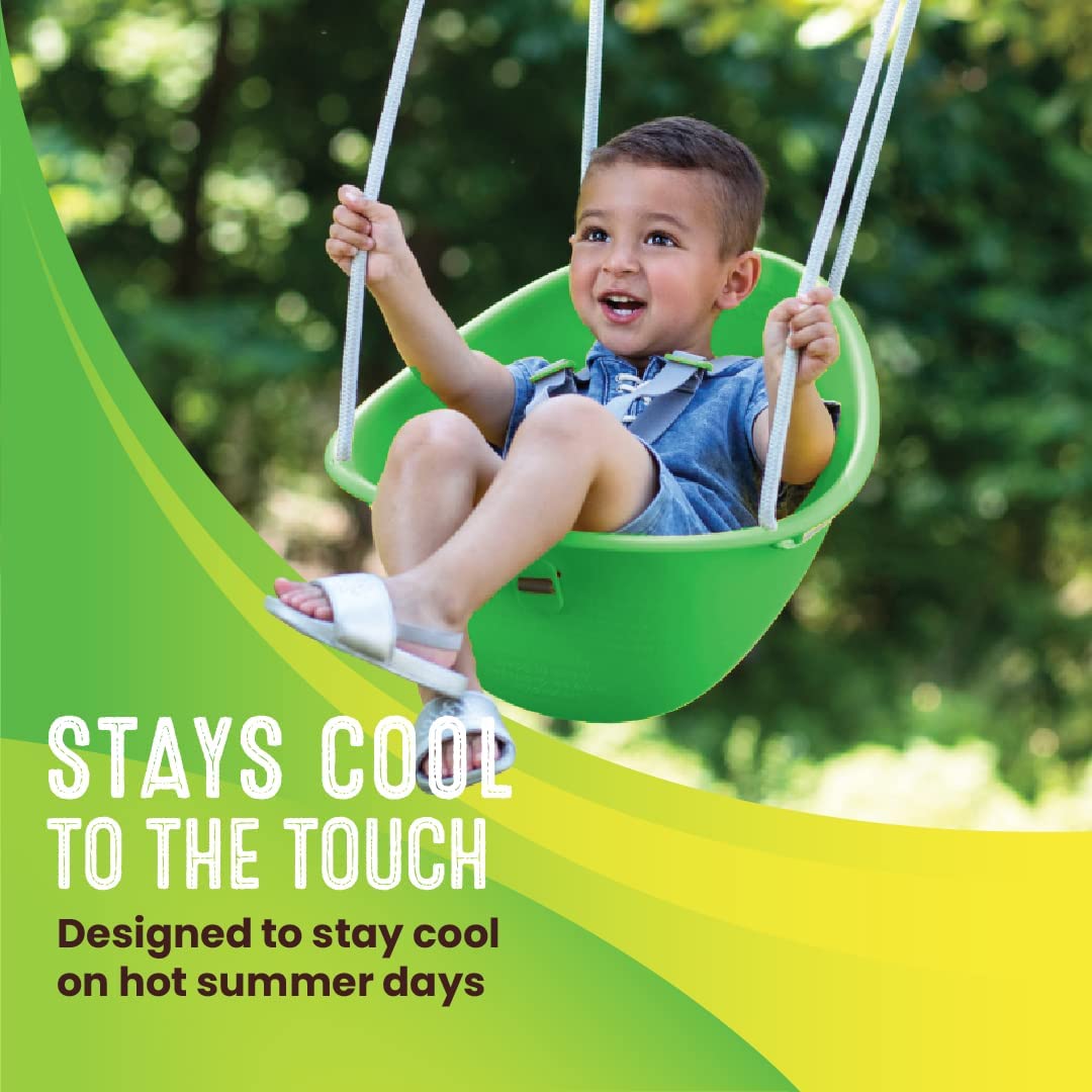 Swurfer Coconut — Your Baby's First Swing, Safe for Ages 6mo+
