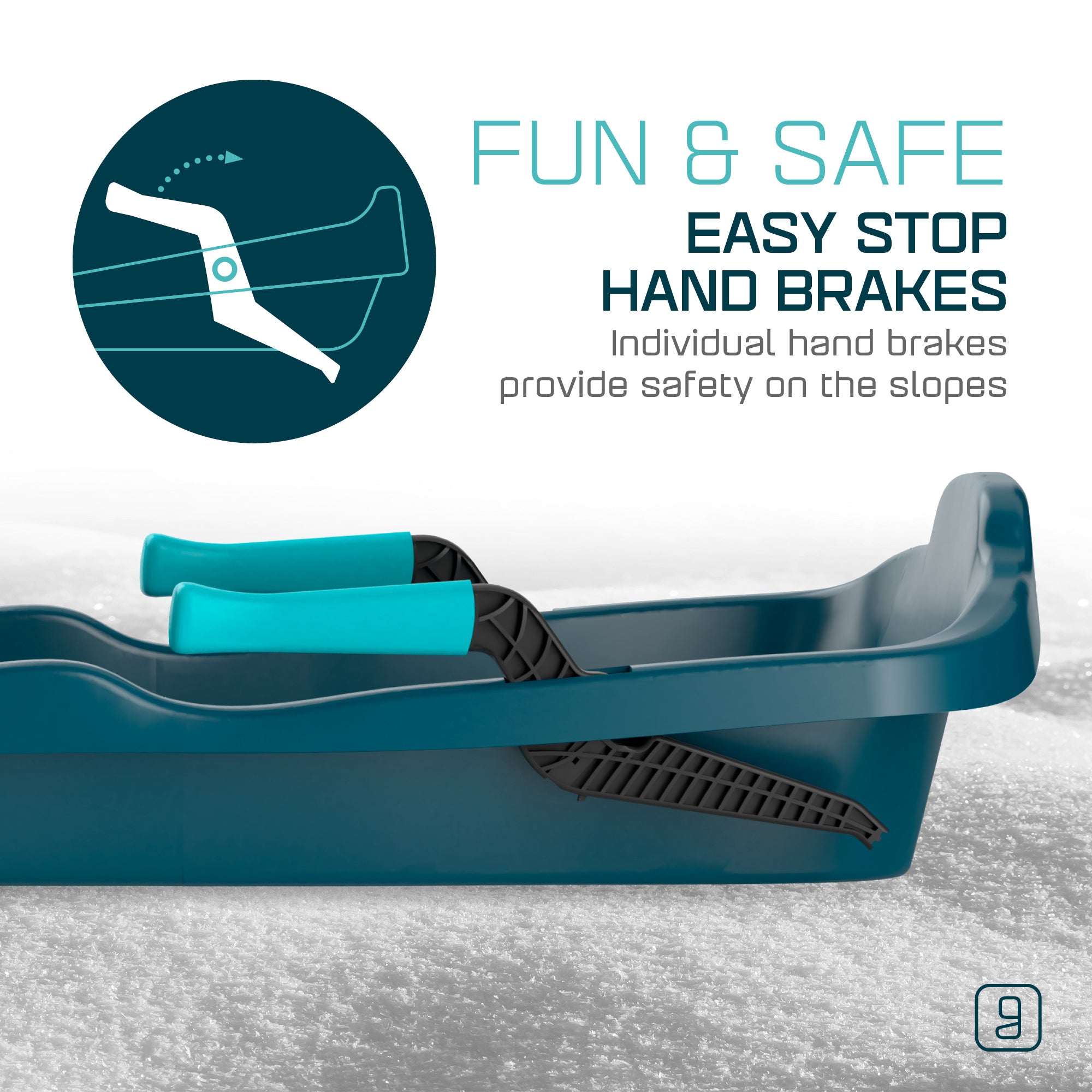 Gizmo Riders Nebula Snow Sled for Kids, Ages 3+