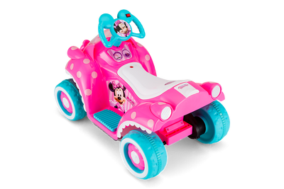 6V Minnie Mouse Quad  Hot pink