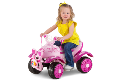 6V Premium Princess Quad Pink