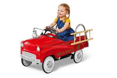 Fire Truck Pedal Car Red