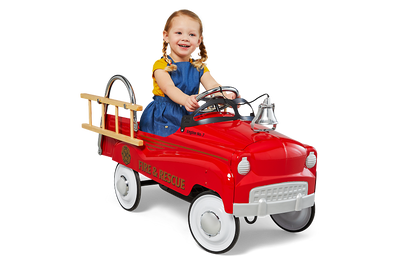 Fire Truck Pedal Car Red